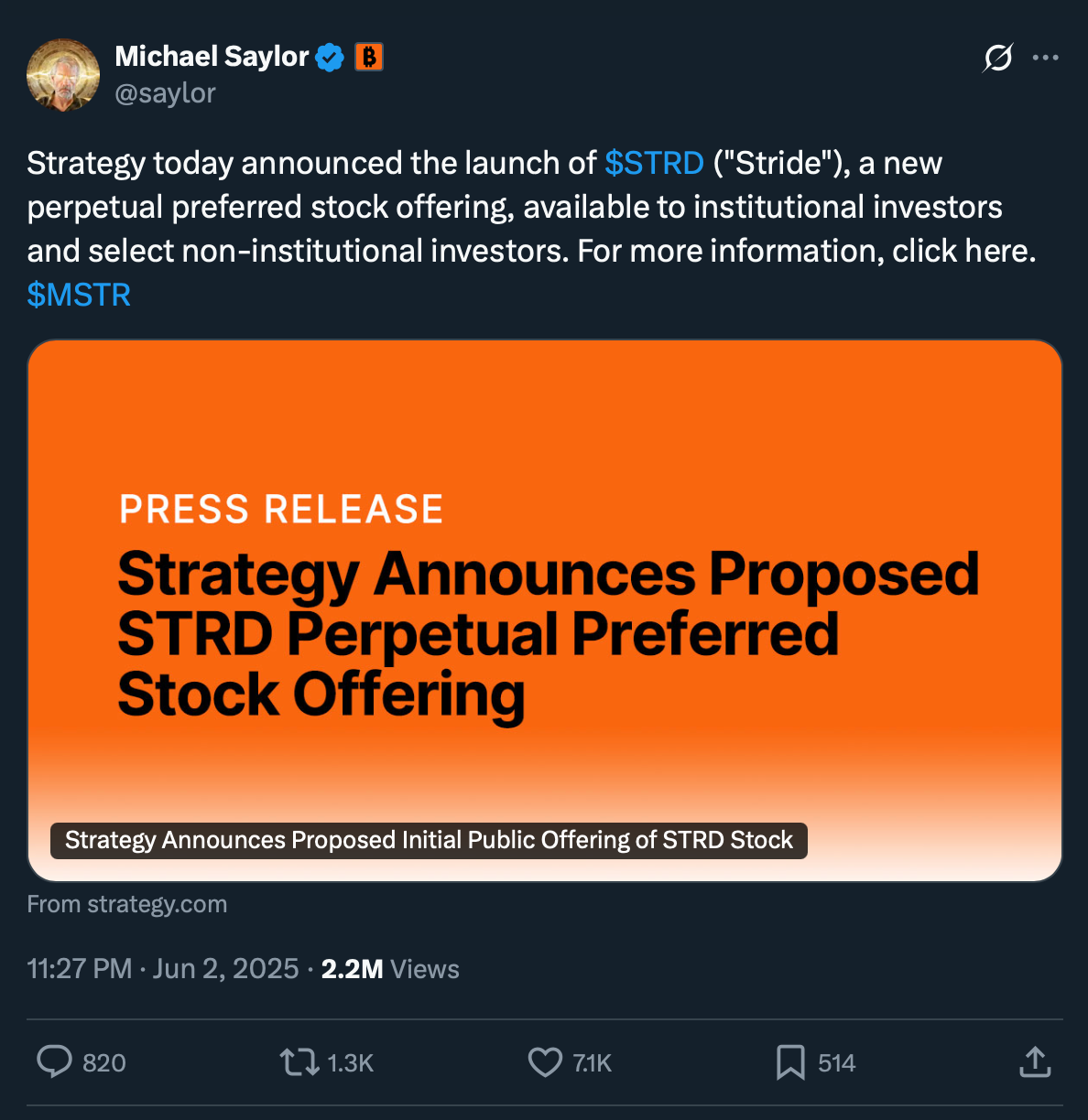 Perpetual Preferred Stock ETF