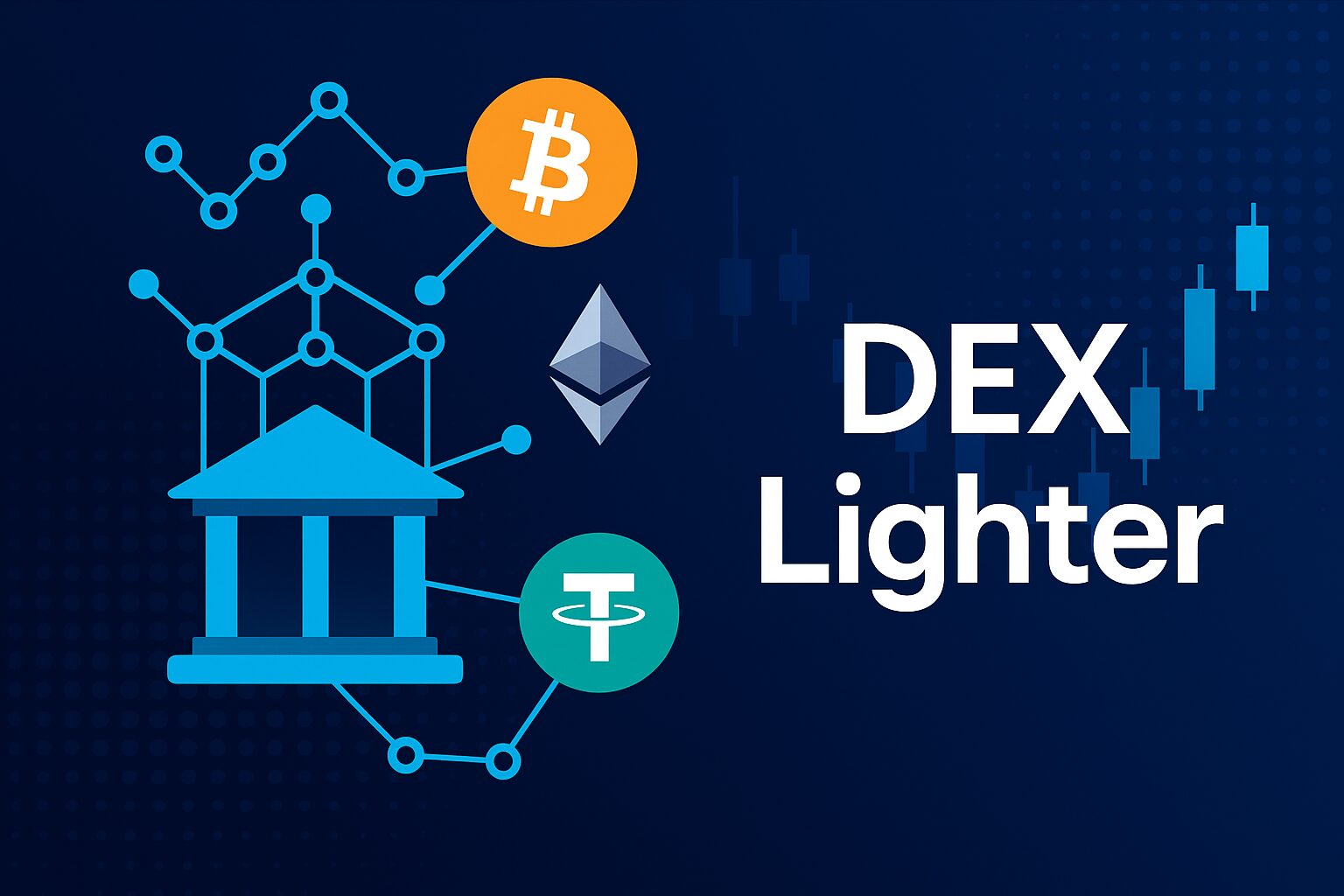 Lighter DEX limit order interface maker trading