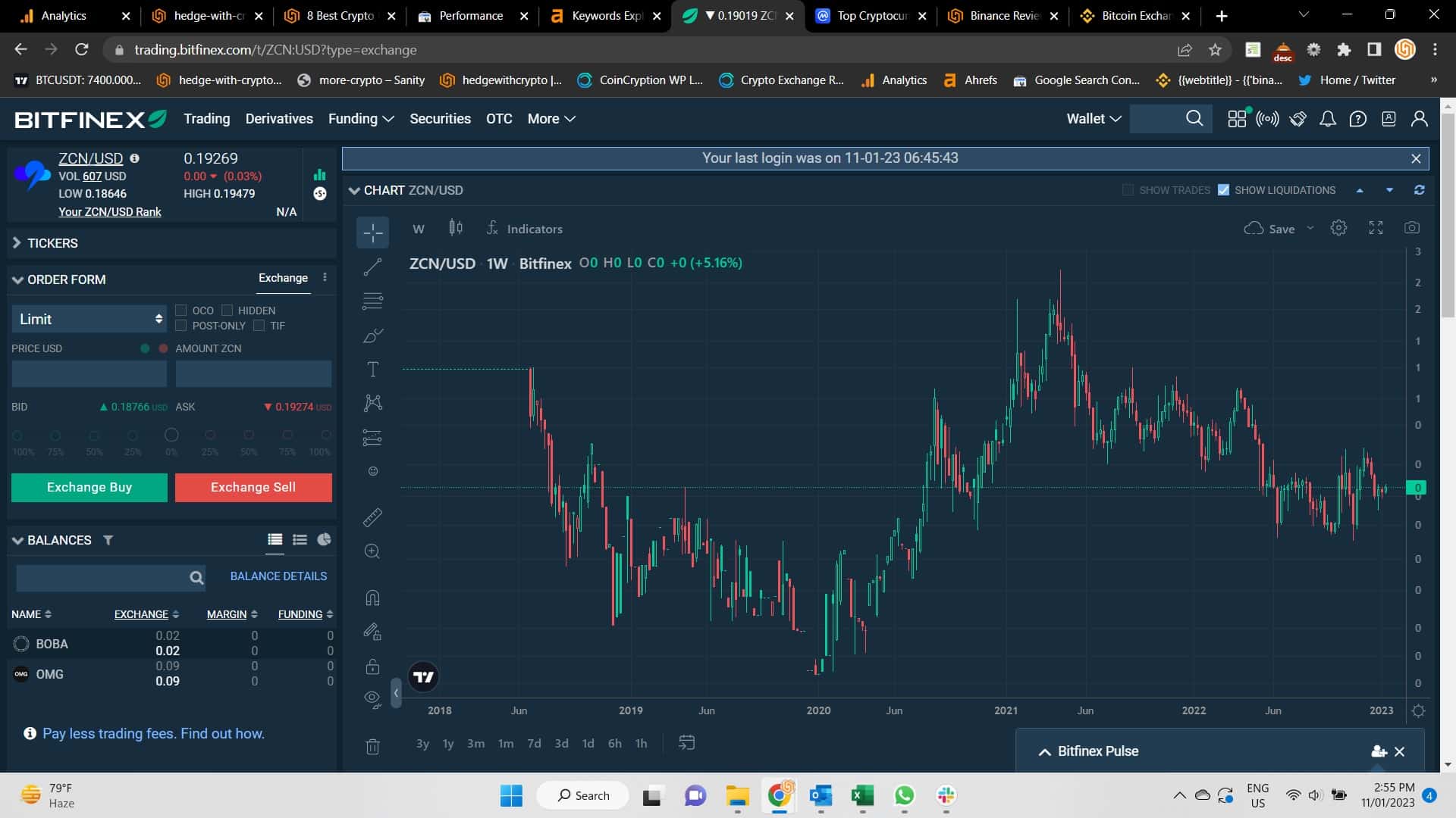 crypto perpetual leverage trading interface