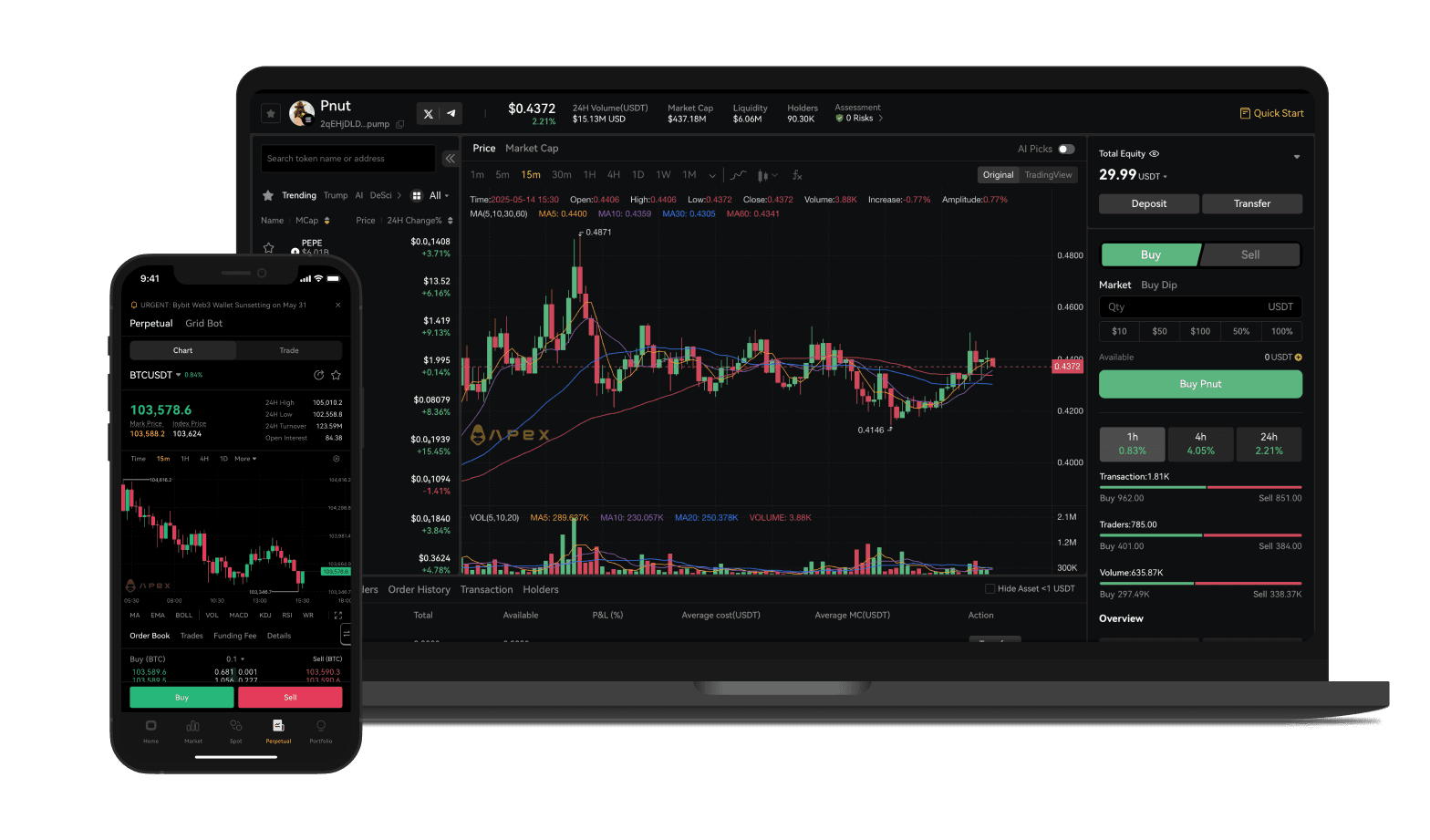 ApeX Pro perpetual DEX trading 2025