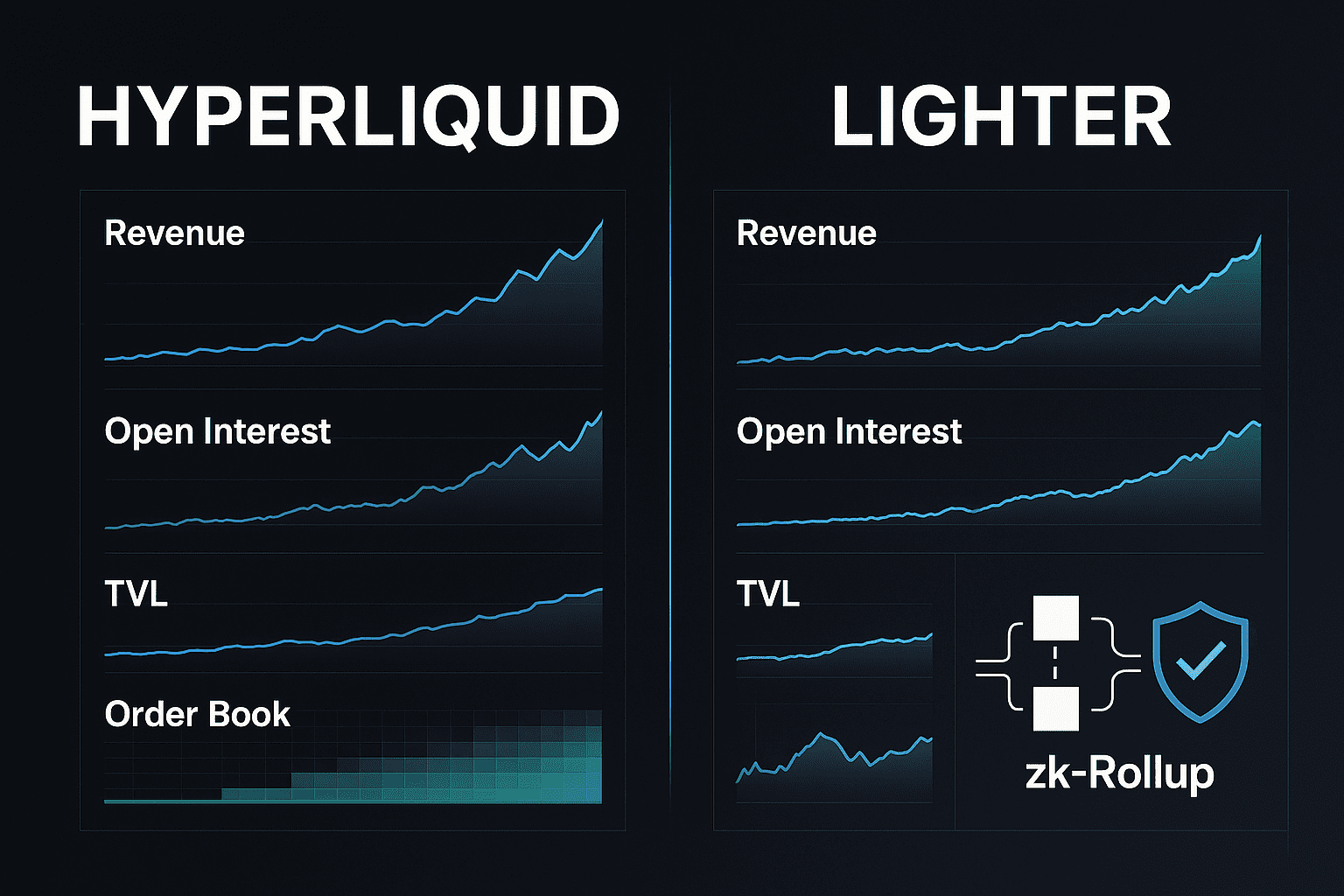 Hyperliquid perpetual trading dashboard screenshot