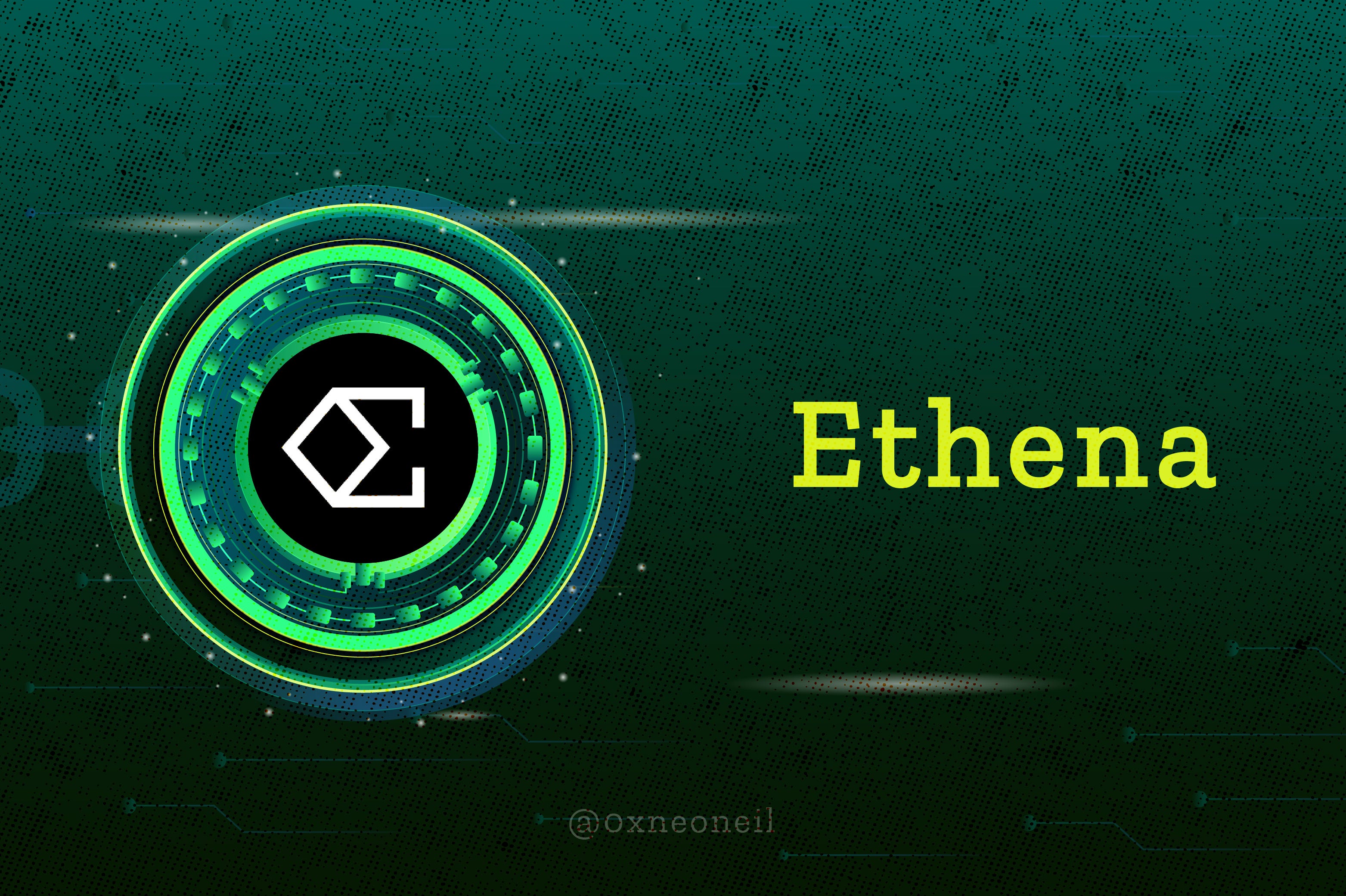 Ethena USDe stablecoin logo